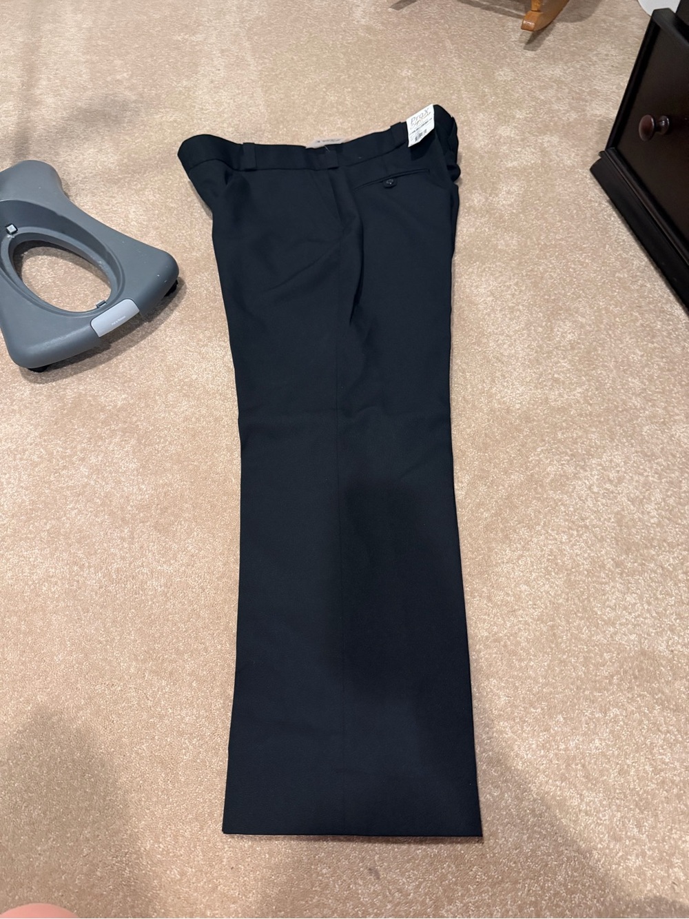 Men's Black Dress Pants – Sleek Tailored Look